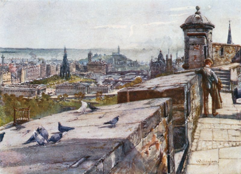 Edinburgh linnasta tekijältä John Fulleylove