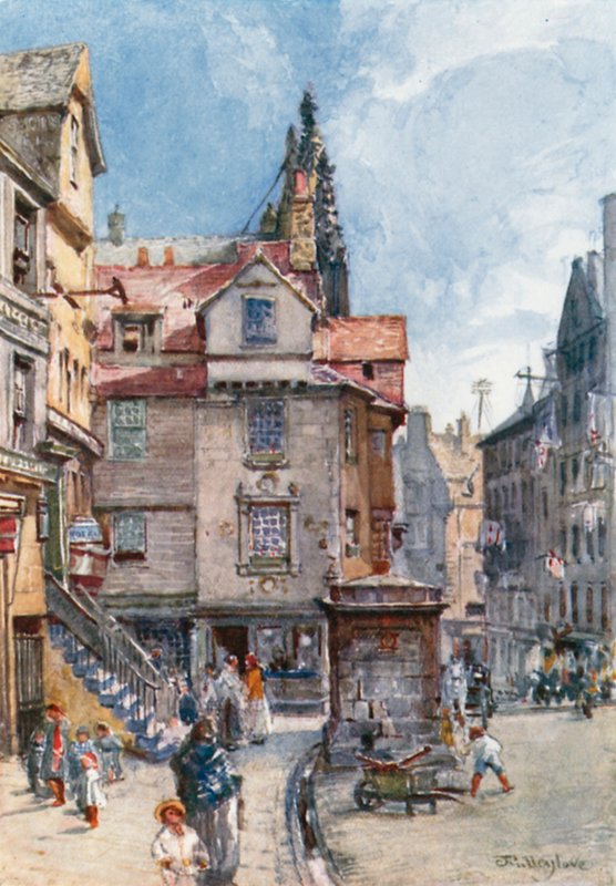 John Knoxin talo, High Street tekijältä John Fulleylove