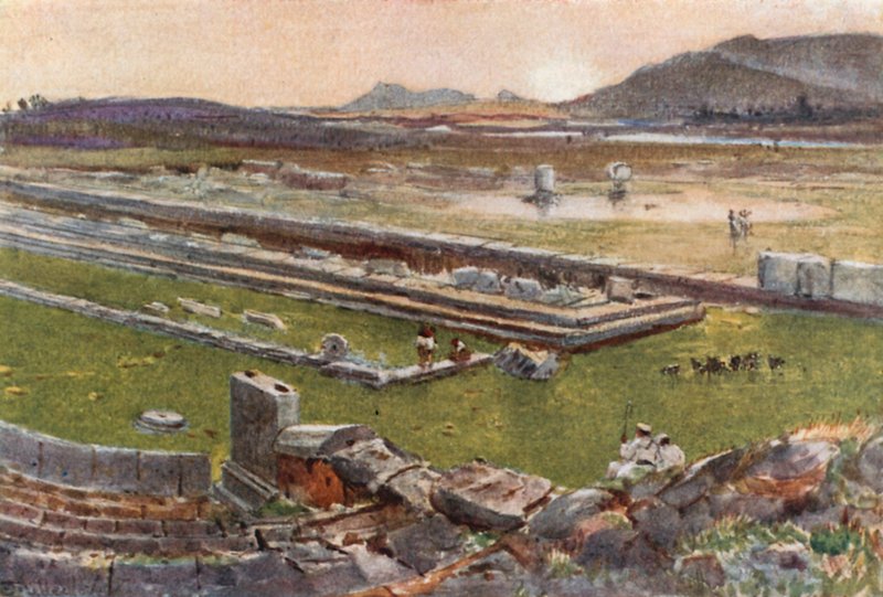 Megalopolis Arkadiassa tekijältä John Fulleylove