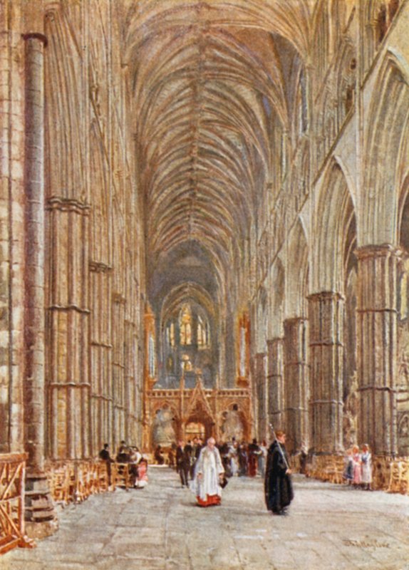 Westminster Abbeyn laiva tekijältä John Fulleylove