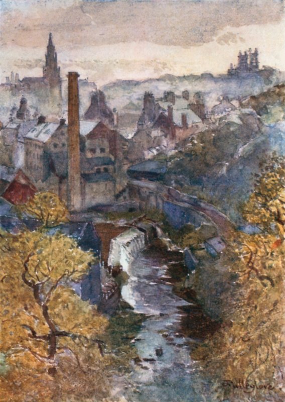 Water of Leith Deanin sillalta tekijältä John Fulleylove