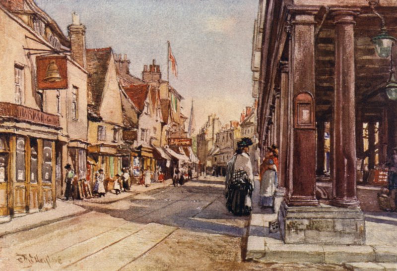 Uxbridge (väri litho) tekijältä John Fulleylove