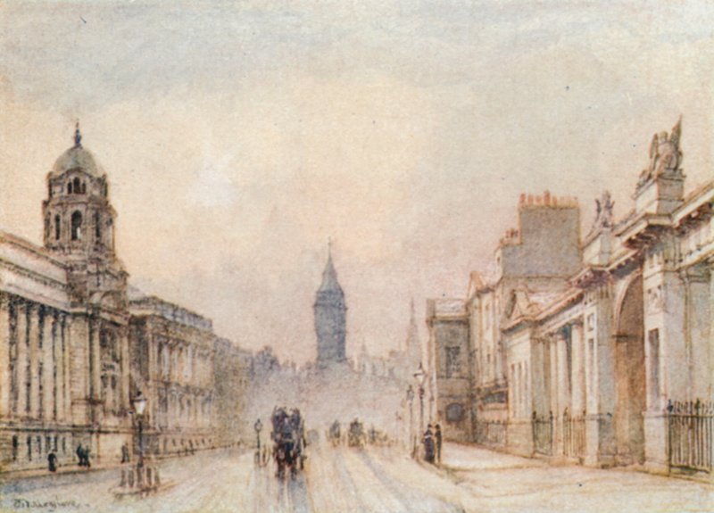 Whitehall vuonna 1906 tekijältä John Fulleylove