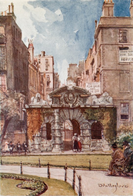 York Gate, Buckingham Street, Strand tekijältä John Fulleylove