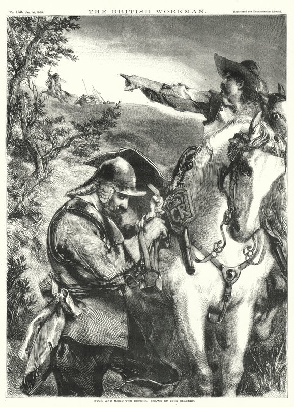 Pysäytä ja korjaa solki (kaiverrus) tekijältä John Gilbert