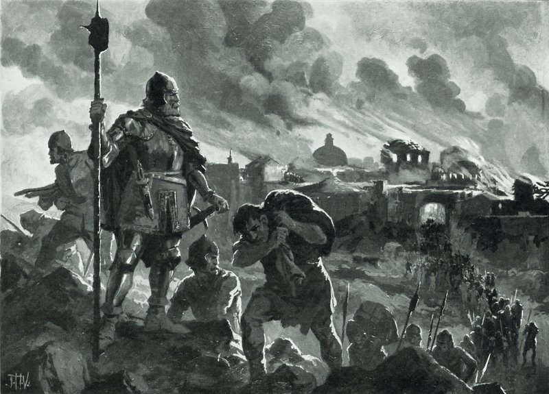 Ivan Musta sytytti tuleen Zhabliakin vuonna 1484 tekijältä John Harris Valda