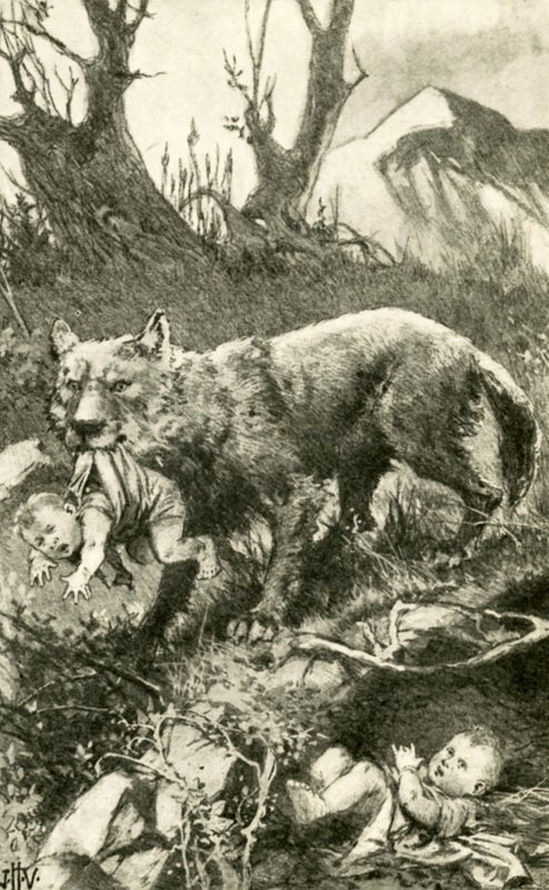 Romulus ja Remus ovat suden hoidossa tekijältä John Harris Valda
