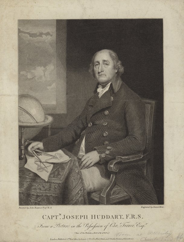 Kapteeni Joseph Huddart tekijältä John Hoppner