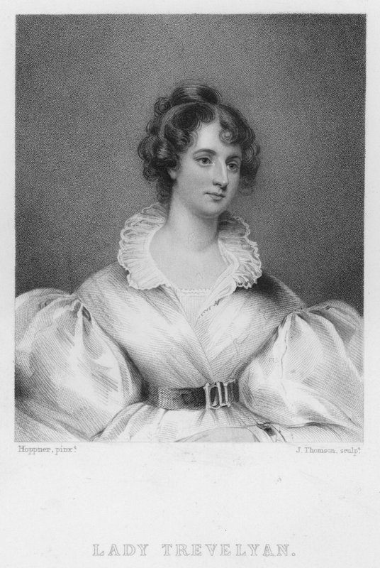 Lady Trevelyan (kaiverrus) tekijältä John Hoppner
