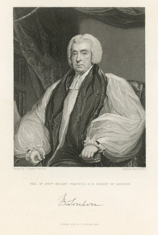 Beilby Porteuksen muotokuva tekijältä John Hoppner