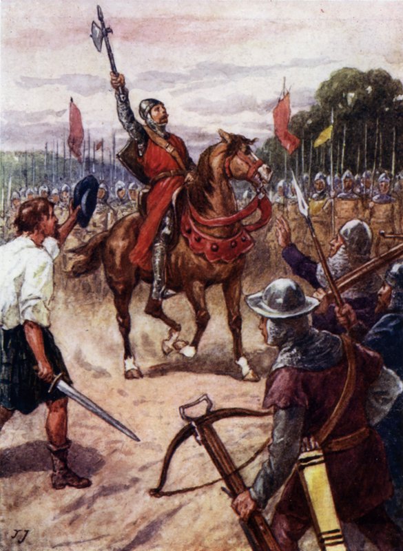 William Wallace Falkirkin taistelussa Skotlannissa tekijältä John Jellicoe