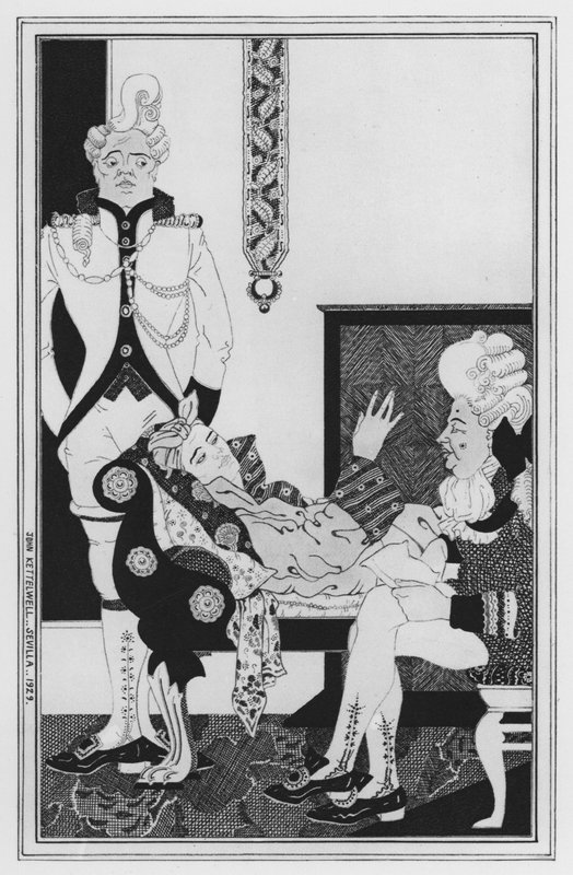 William Congreven kuvitus rakkaudelle rakkaudelle (litho) tekijältä John Kettelwell