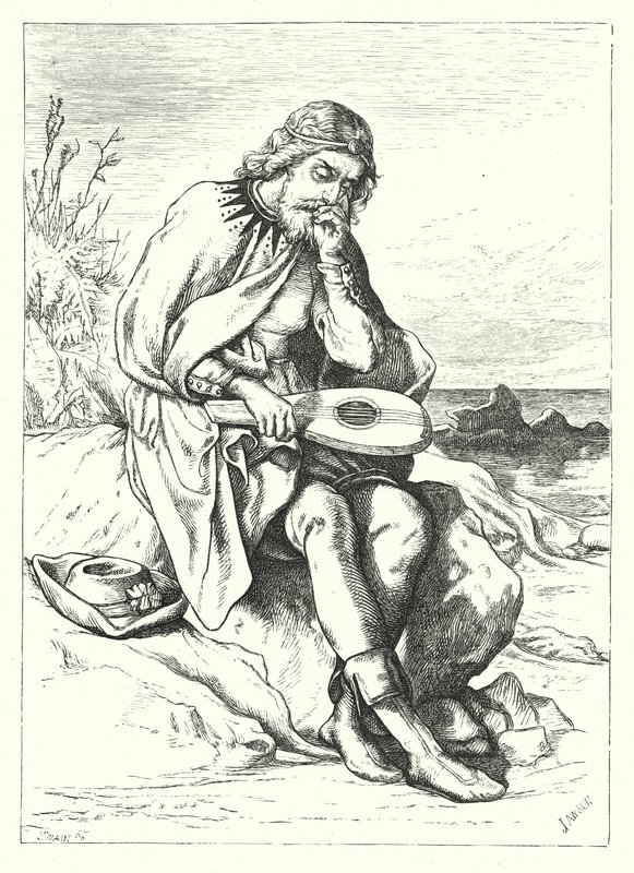 Norse Battle-Song (kaiverrus) tekijältä John Lawson
