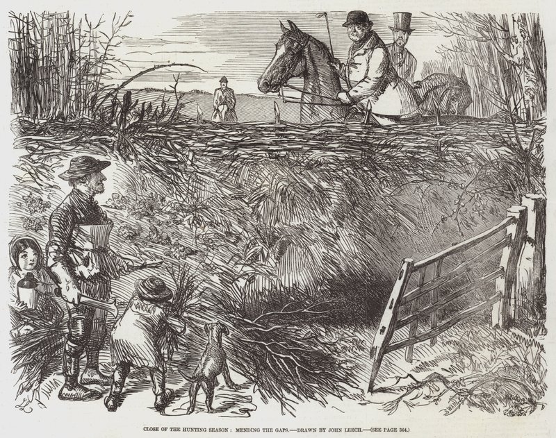 Metsästyskauden päätös, aukkojen korjaaminen tekijältä John Leech