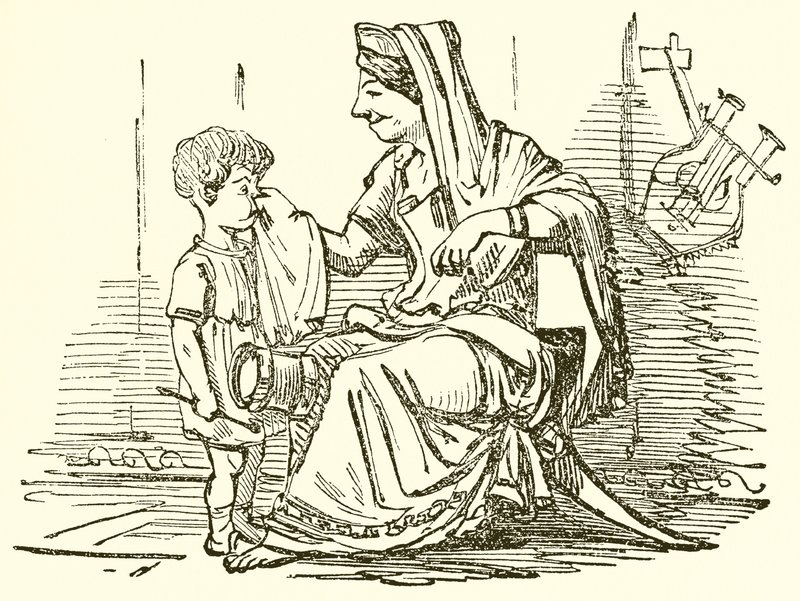 Cornelia, Gracchien äiti tekijältä John Leech