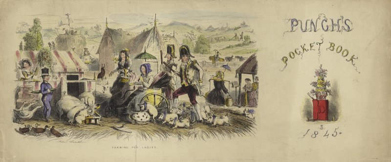 Maanviljelyä naisille tekijältä John Leech