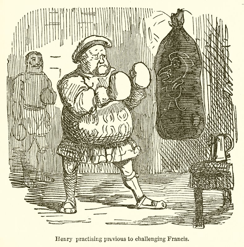 Henry harjoittelee ennen Challenging Francisia tekijältä John Leech