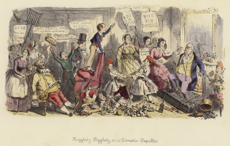 Higgledy-Piggledy tai kotimainen tasavalta tekijältä John Leech