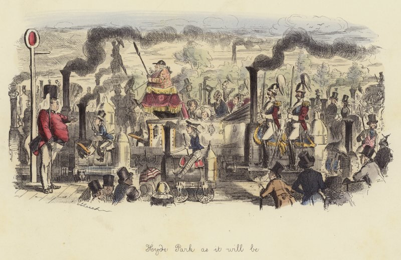 Hyde Park sellaisena kuin se tulee olemaan tekijältä John Leech
