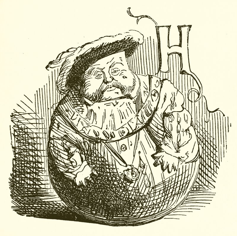 Kuningas Henrik VIII tekijältä John Leech