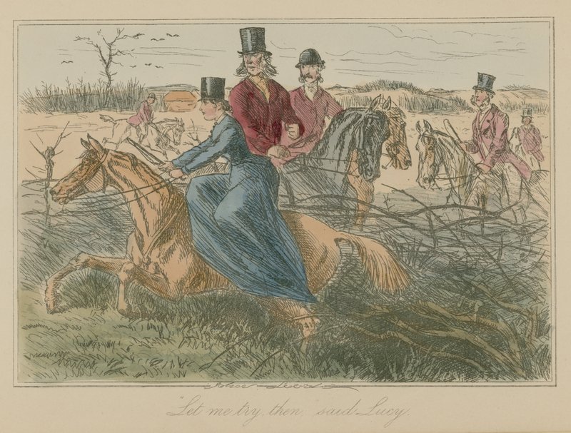Anna minun kokeilla sitten sanoi Lucy tekijältä John Leech