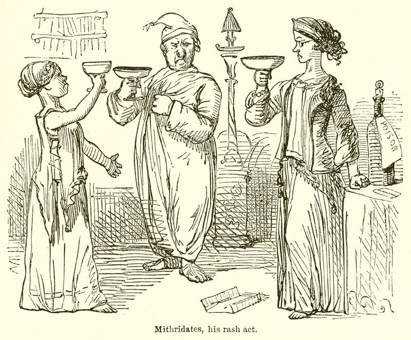 Mithridates, hänen ihottumansa tekijältä John Leech