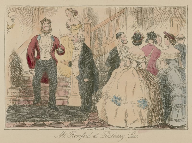 Herra Romford Dalberry Leesissä tekijältä John Leech