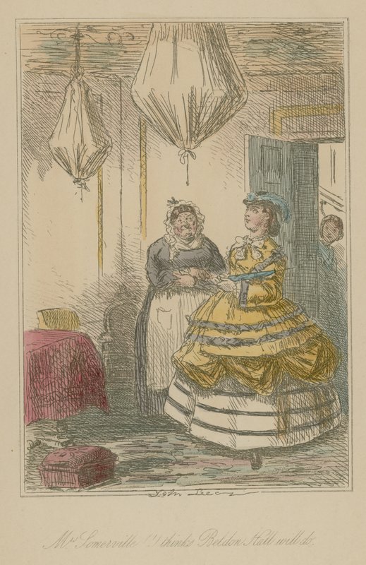 Rouva Somerville uskoo, että Beldon Hall kelpaa tekijältä John Leech