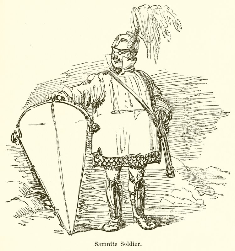 Samnite sotilas tekijältä John Leech