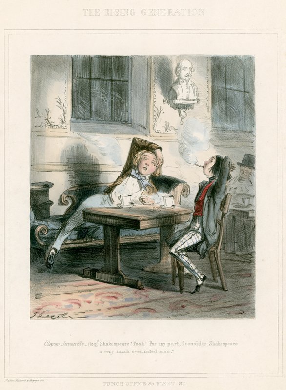 Shakespeare Puh! Omalta osaltani pidän Shakespearea erittäin yliarvostettuna miehenä tekijältä John Leech