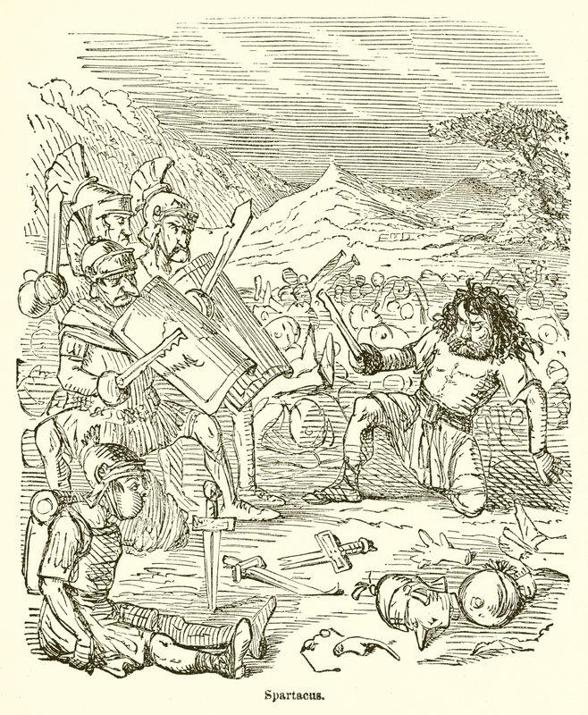 Spartacus tekijältä John Leech