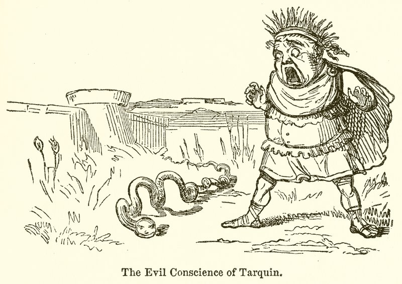 Tarquinin paha omatunto tekijältä John Leech
