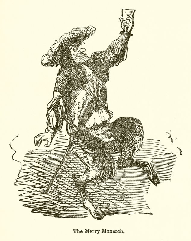 Iloinen monarkki tekijältä John Leech