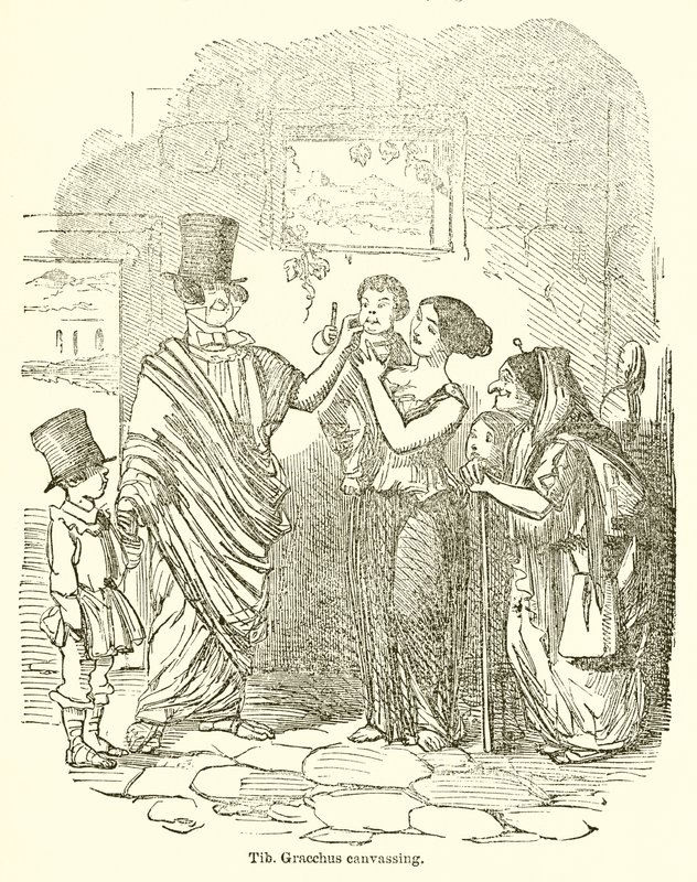 Tib. Gracchus Canvassing tekijältä John Leech
