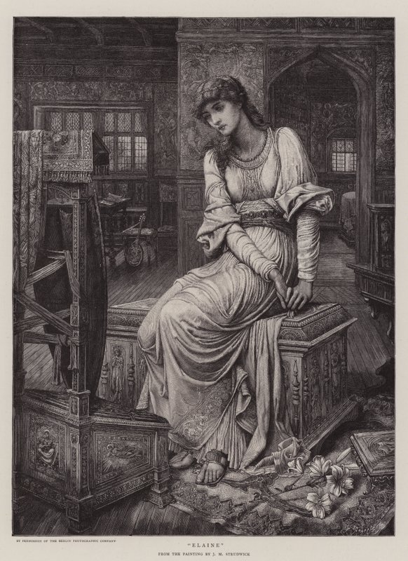 Elaine tekijältä John Melhuish Strudwick