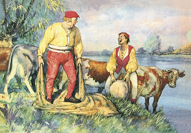 Iso pukki ja pikku pukki tekijältä John Millar Watt