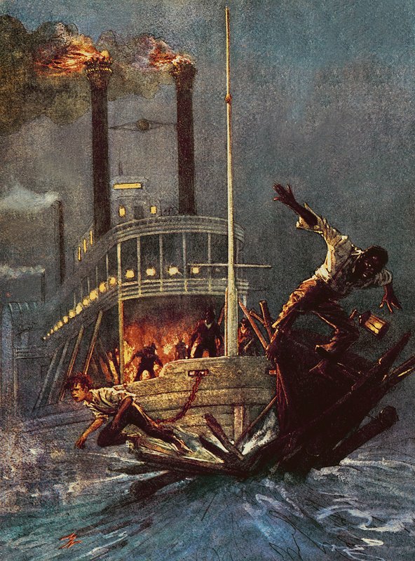 Huckleberry Finn tekijältä John Millar Watt