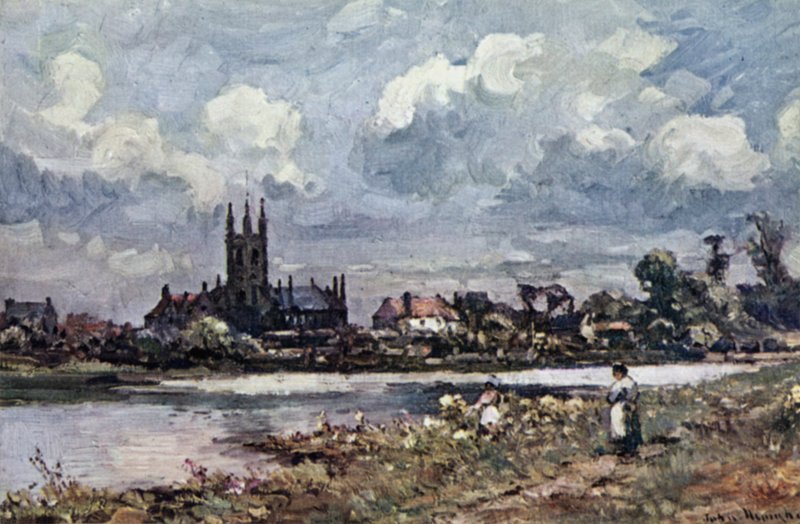 Hampton (väri litho) tekijältä John Muirhead