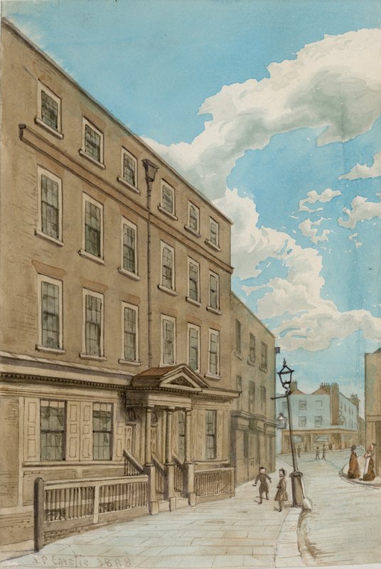 Clerkenwell Close, numerot 28, 29 ja 30 tekijältä John Phillipp Emslie