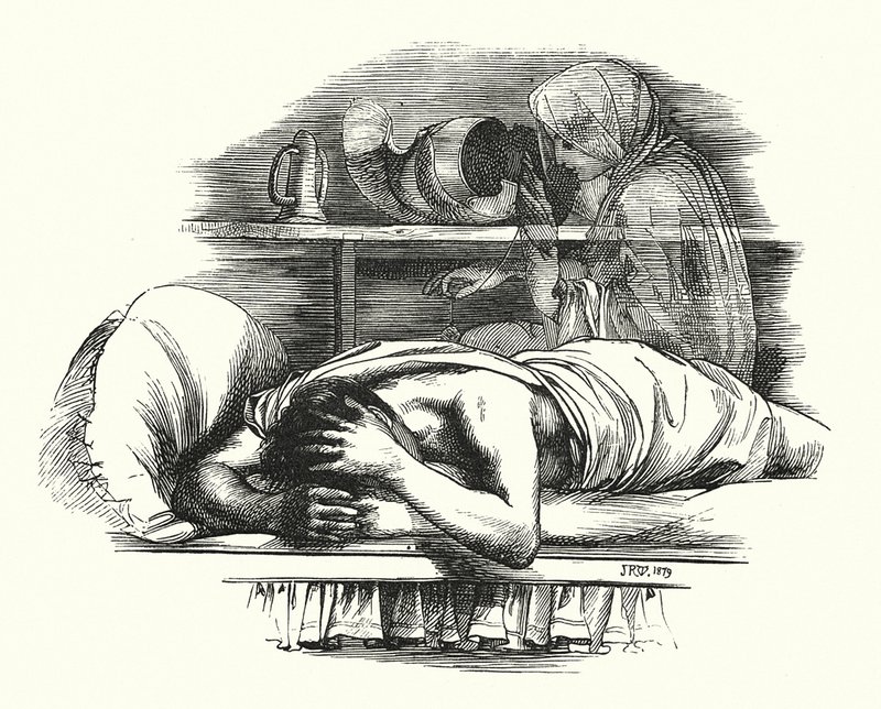 Lucretian haamu (kaiverrus) tekijältä John Reinhard Weguelin