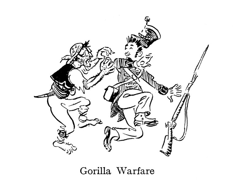 Gorilla Warfare, jota harjoitettiin Espanjassa ja Portugalissa Napoleonin sotien aikana tekijältä John Reynolds