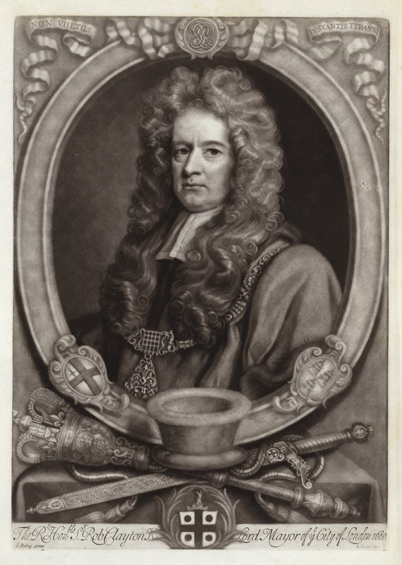 Sir Robert Claytonin muotokuva tekijältä John Riley