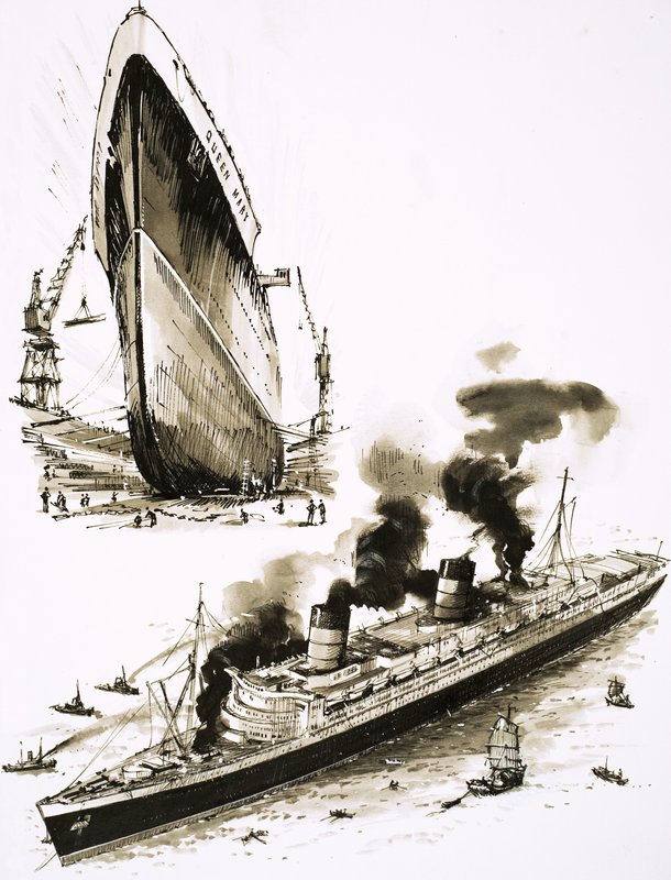 Suuret höyrylaivat: Queens of the Ocean tekijältä John S. Smith