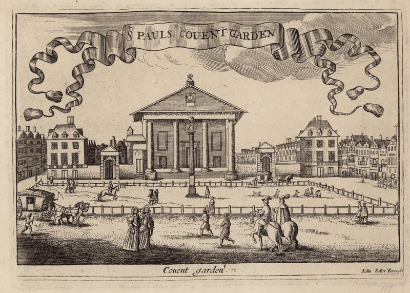 St Pauls Covent Garden tekijältä John Seller