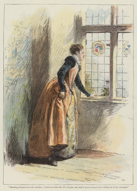Denisen sydän (chromolitho) tekijältä John Seymour Lucas