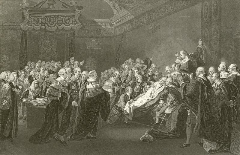 Chathamin kuolema tekijältä John Singleton Copley