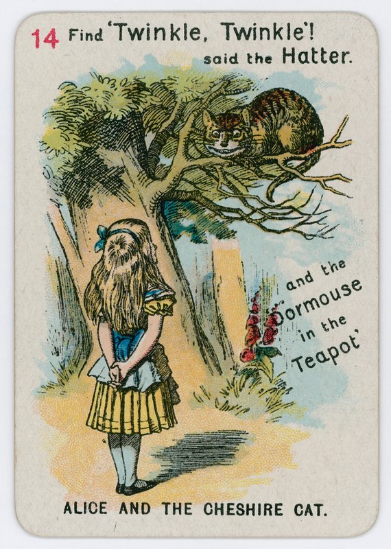 Alice ja Cheshiren kissa tekijältä John Tenniel