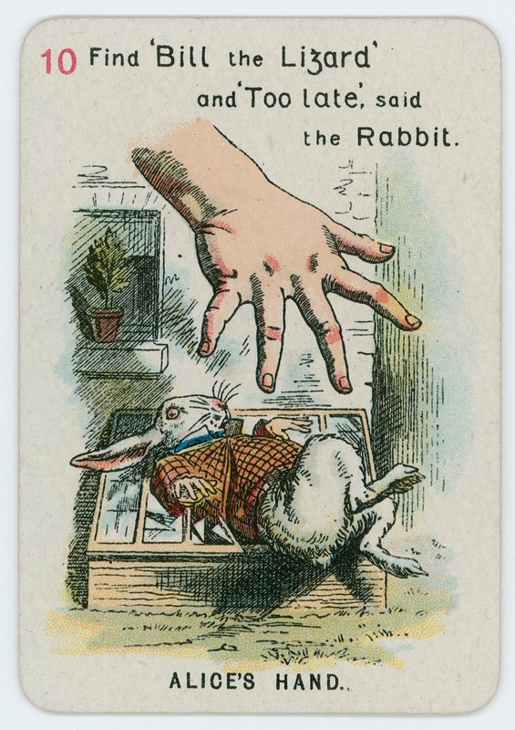 Liisa käsi tekijältä John Tenniel