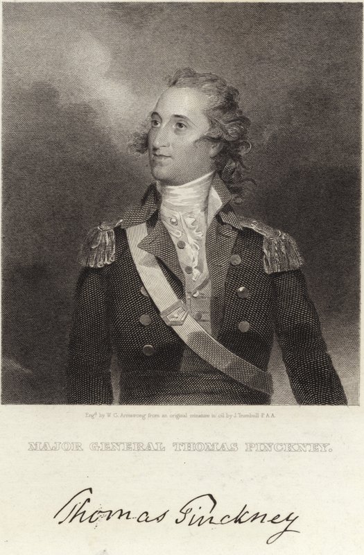 Kenraalimajuri Thomas Pinckney tekijältä John Trumbull