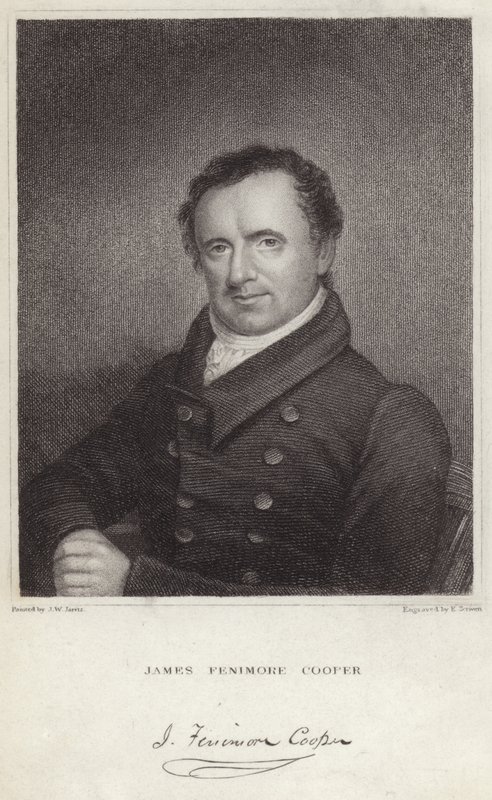 James Fenimore Cooperin muotokuva tekijältä John Wesley Jarvis
